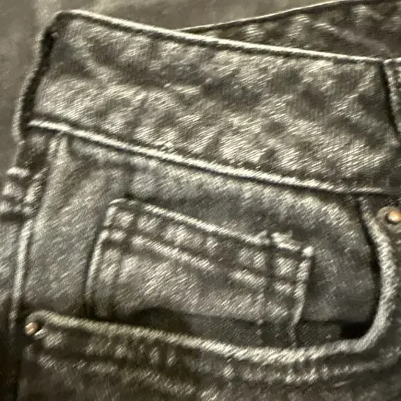 PacSun Womens Mom Jeans Size 25 Dark Wash Black Casual Denim - Picture 8 of 16